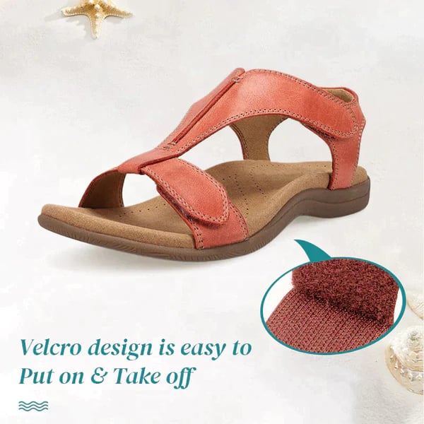 🔥Last Day Promotion 50% OFF -Leather Adjustable Sandals