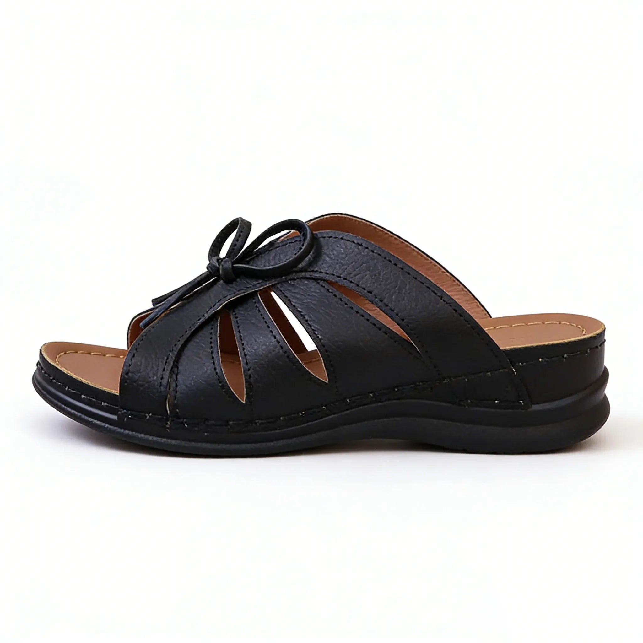 Women's Soft Soled Wedge Sandal Lightweight Travel Sandals Party Dress Sandals Arch Support Wedge Sandals