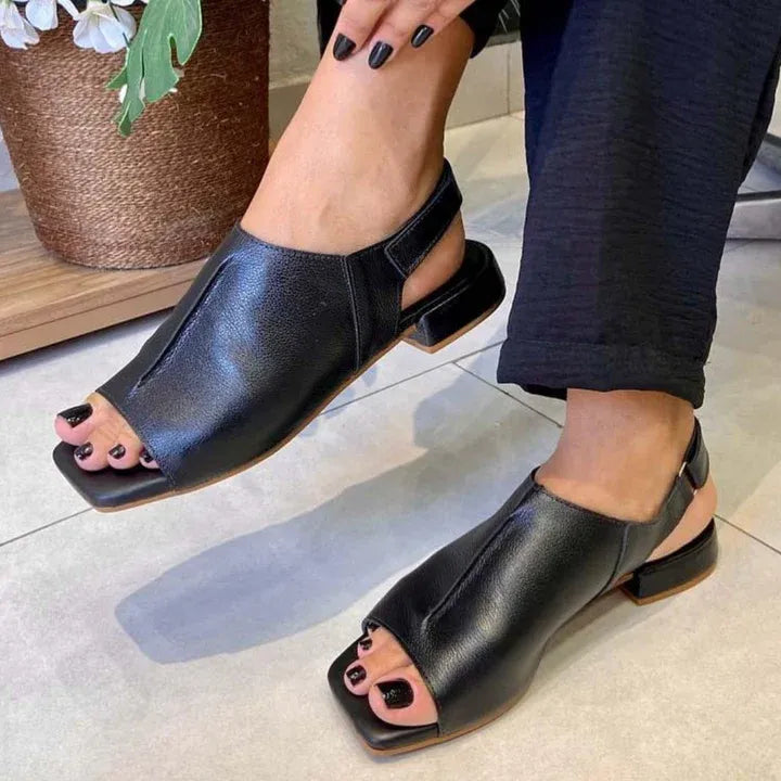 Orthopedic Leather Sandals