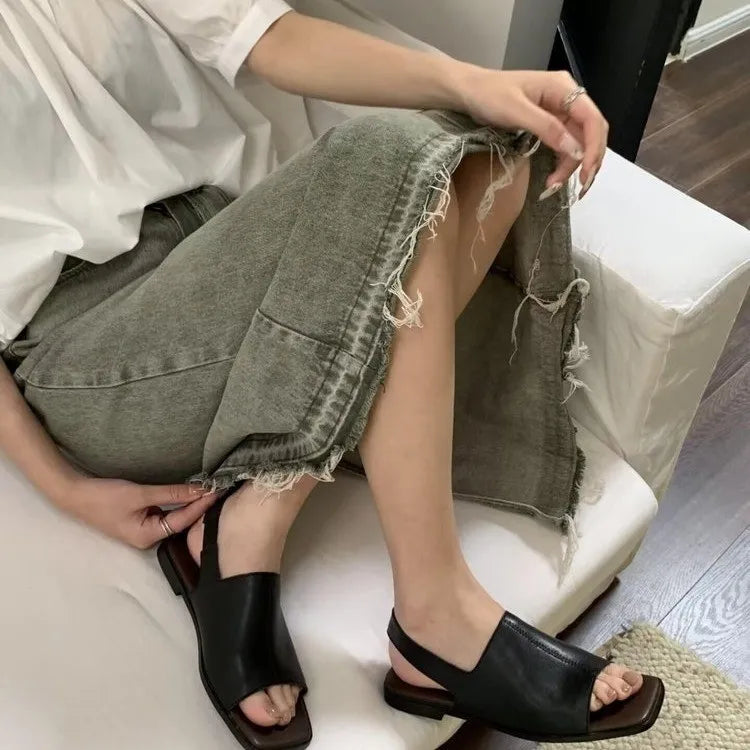Orthopedic Leather Sandals