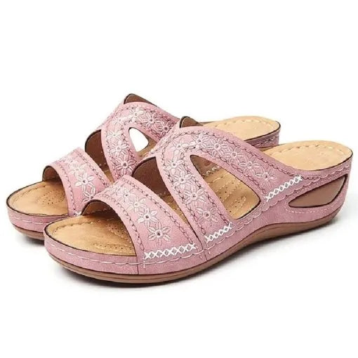 Women’s Premium Orthopedic Open Toe Wedge Sandals