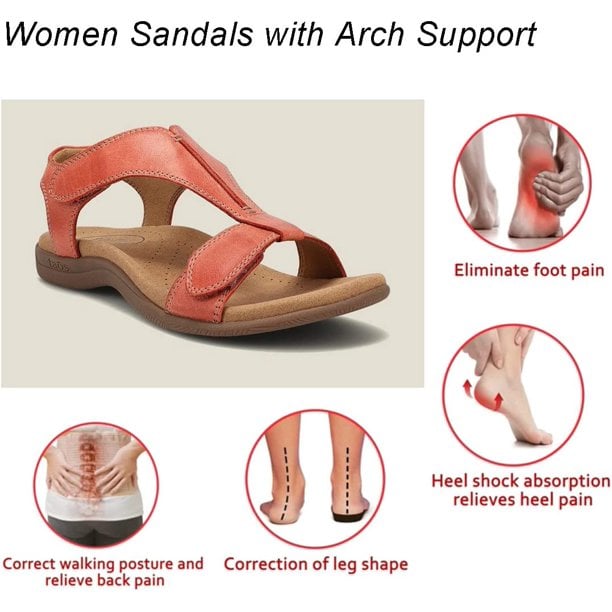 🔥Last Day Promotion 50% OFF -Leather Adjustable Sandals